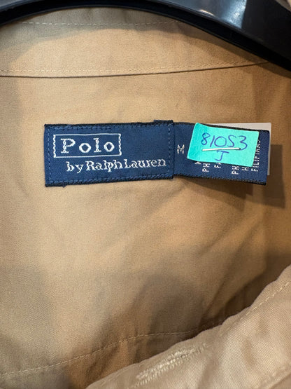 POLO RALPH LAUREN. Camisa camel bolsillos. T M