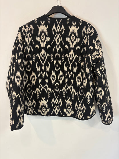 ZARA. Printed quilted jacket. TS