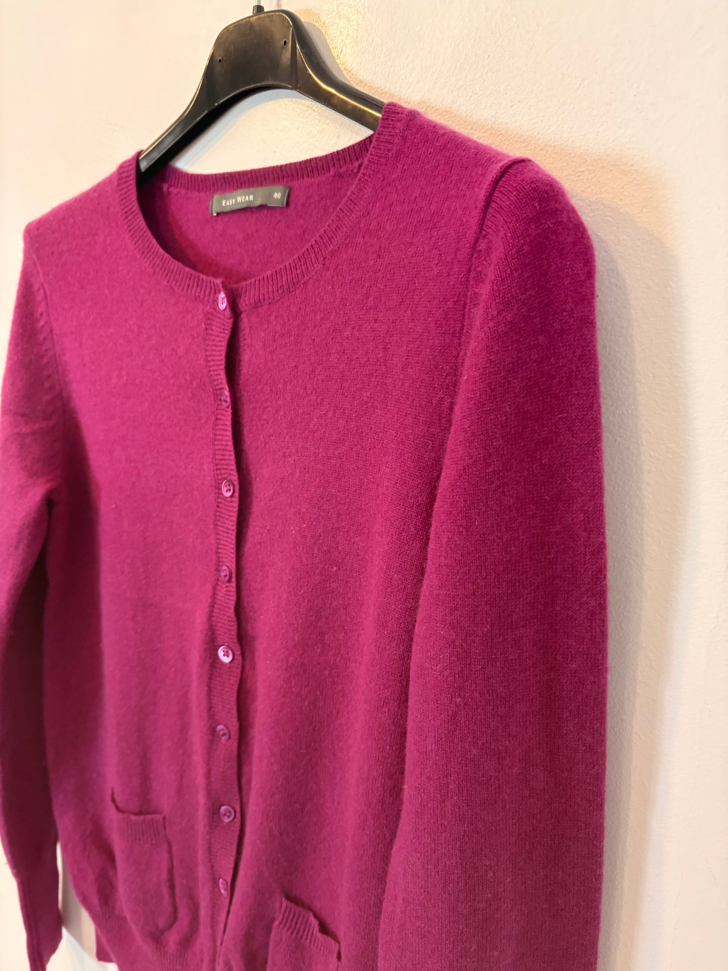 EASY WEAR. Chaqueta buganvilla cashmere