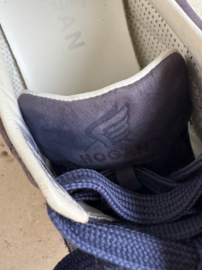 HOGAN. Zapatillas bicolor en piel