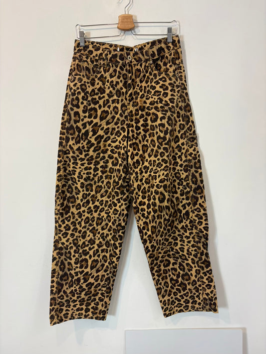 Denim ligero animal print