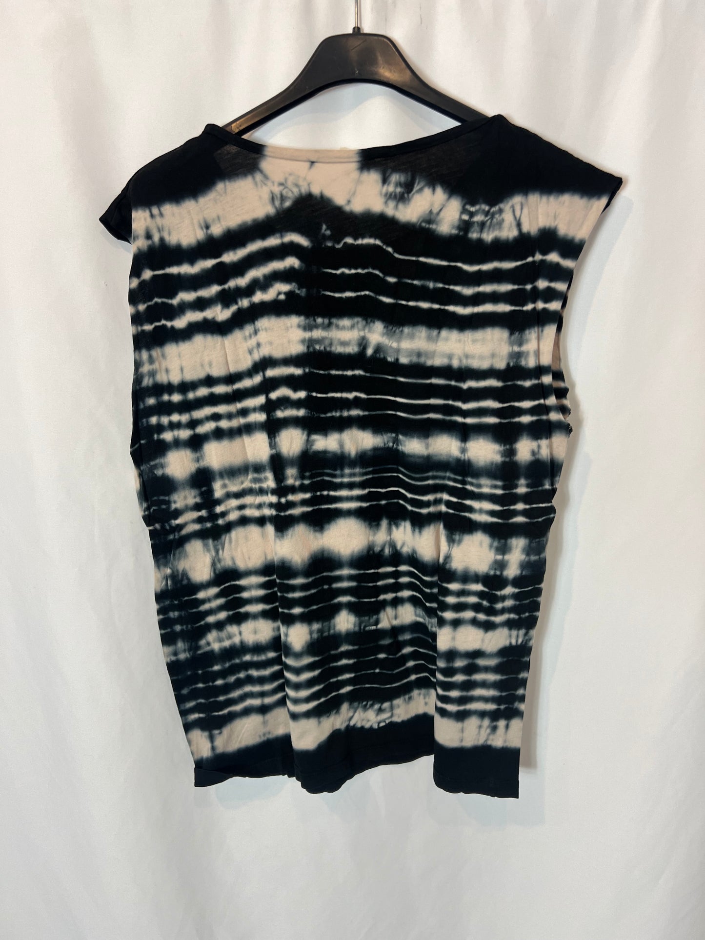 MAJE. Blue tie-dye t-shirt. Size 1 (s)