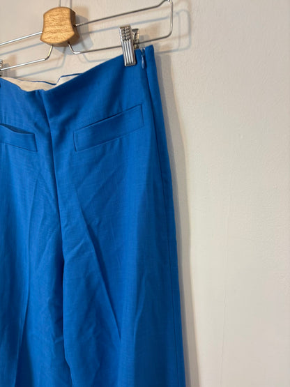 Pantalón azul palazzo