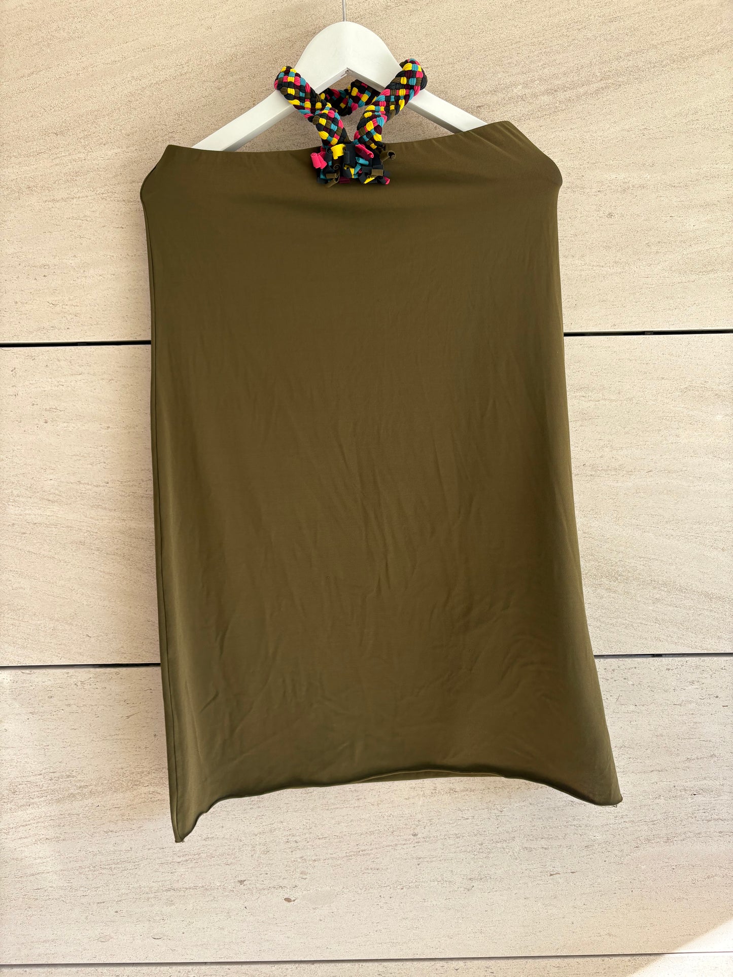 ERES. Vestido corto detalle cuello