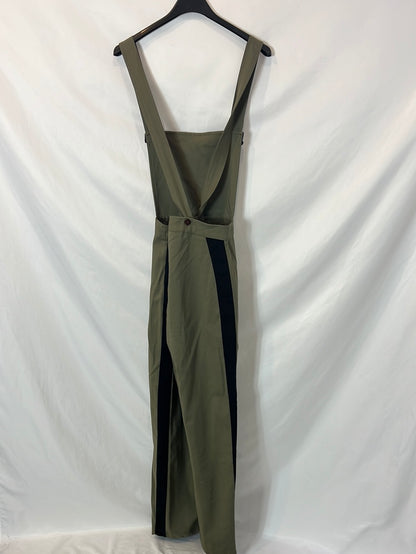 IQ COLLECTION. Peto verde detalles negros T.s