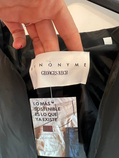 GEORGES RECH. Satin black bullfighter T.38