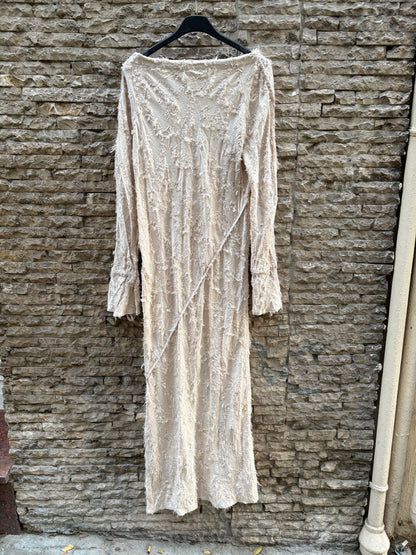 H&M. Vestido midi con seda