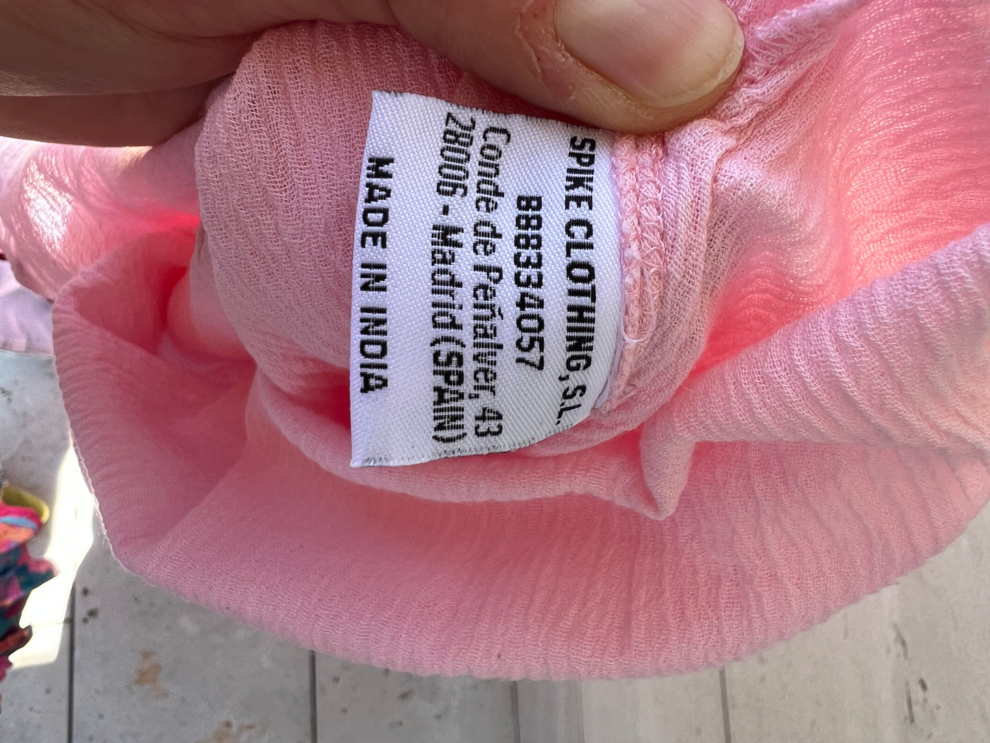 JO SEPHINE. Vestido largo rosa bordado  T.xs