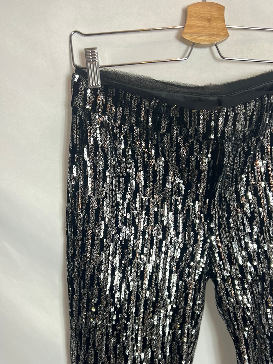 ZADIG&amp;VOLTAIRE. Sequin cropped pants. T 36