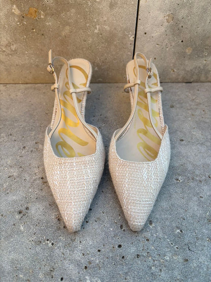 CUPLÉ. Zapato tweed destalonado. T 39