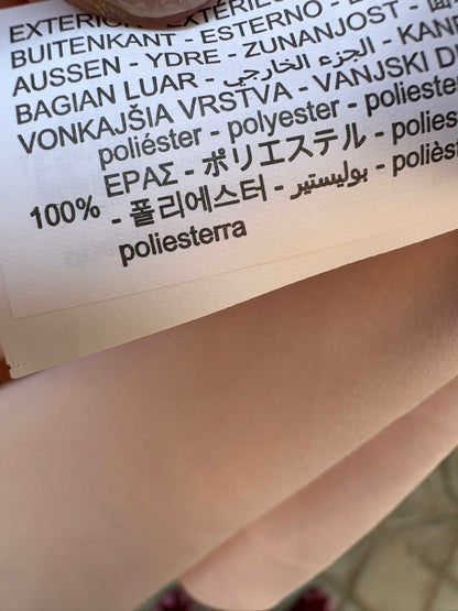 ZARA. Falda rosa claro vaporosa