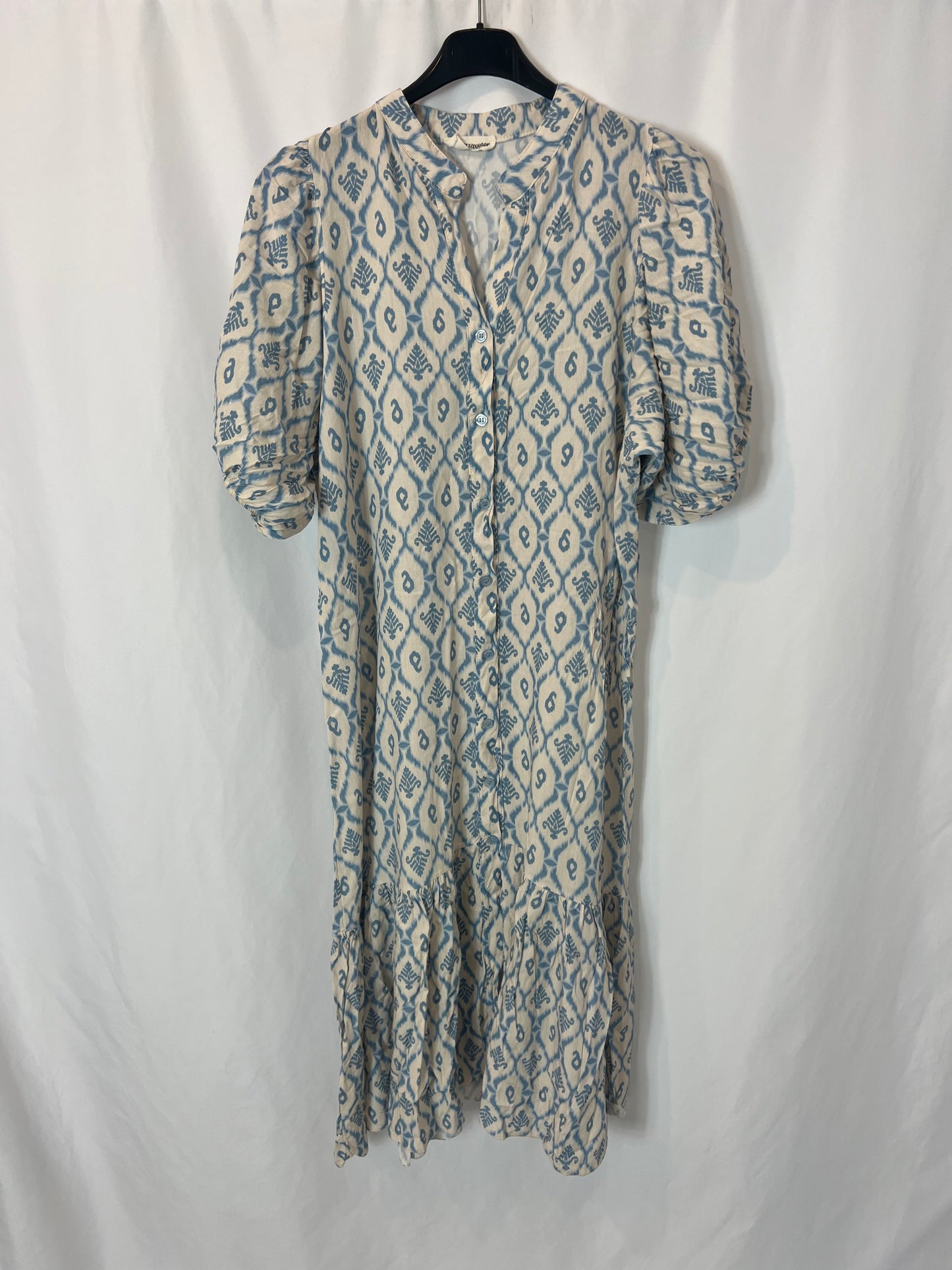 MINDTRAVELER. Blue print midi dress. YOU (M)