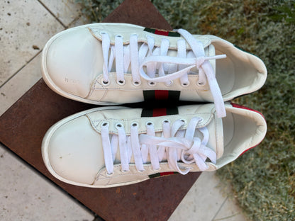 GUCCI. Zapatilla Ace con abeja T 37