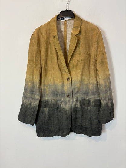 ZARA. Conjunto tie die lino