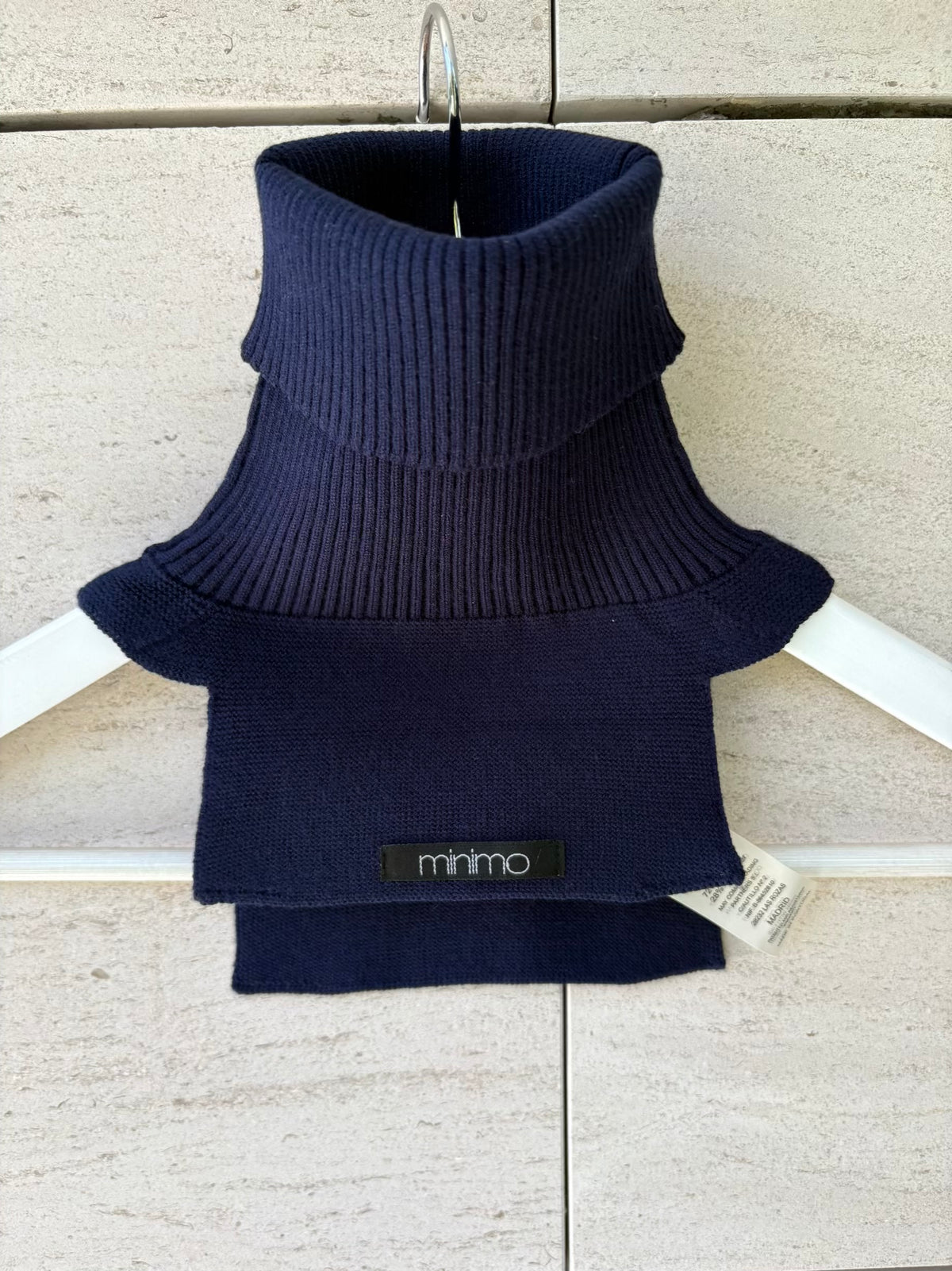 ABSOLUT CASHMERE. Jersey verde cuello extraible cashmere