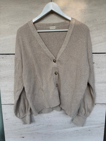 MAKSU. Buttoned thread jacket. Size XS/S