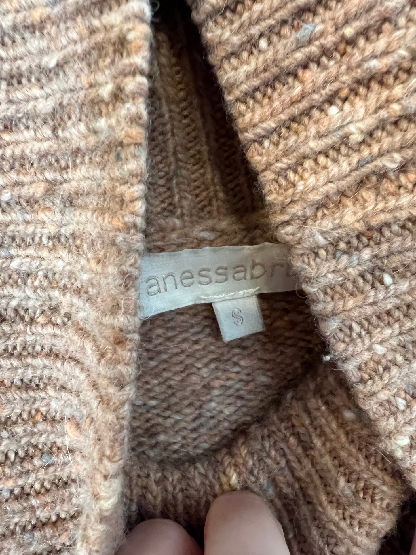 VANESSABRUNO. Jersey lana jaspeado colores. T S