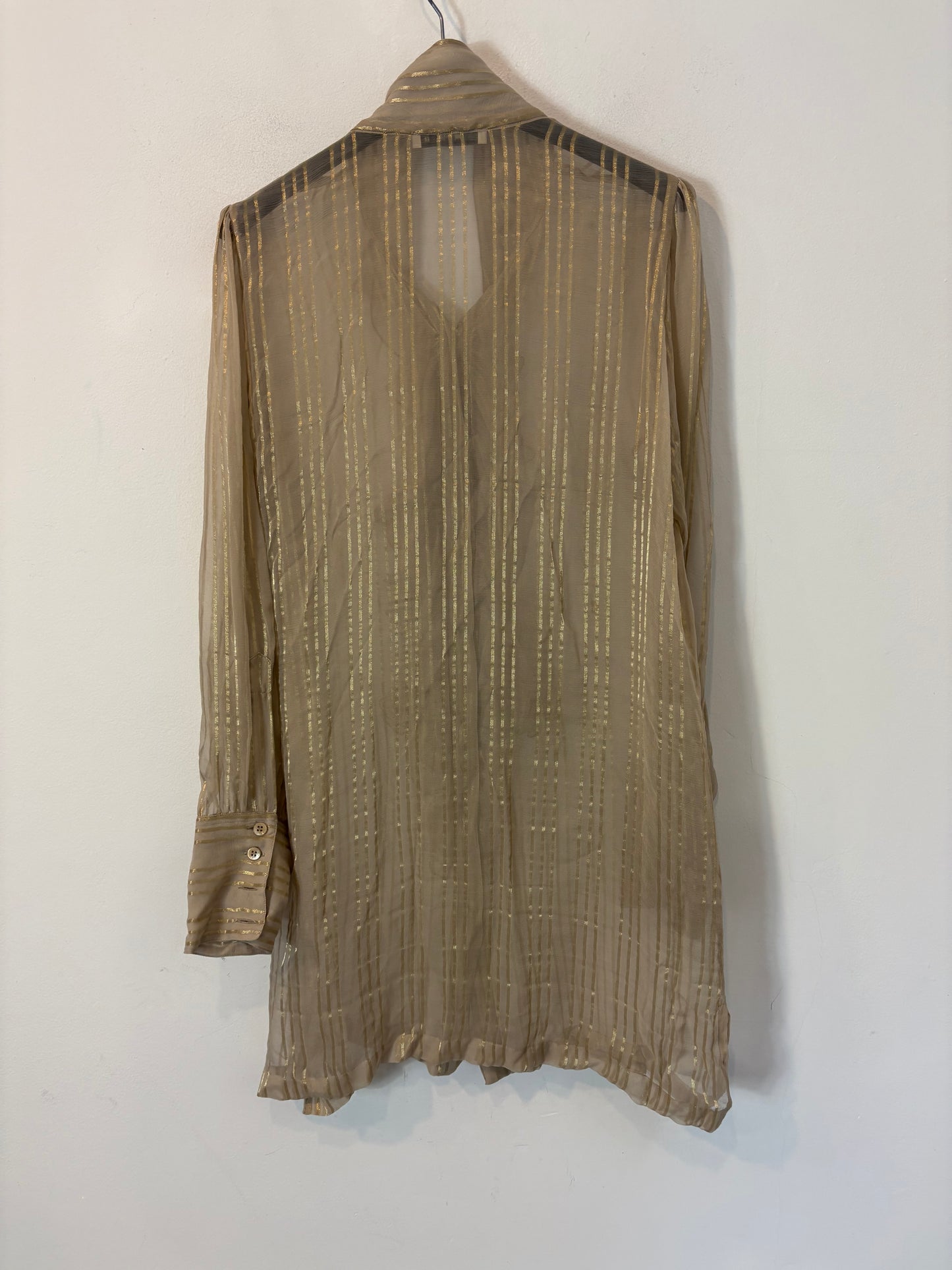 ZARA. Black stretch knit top. TL