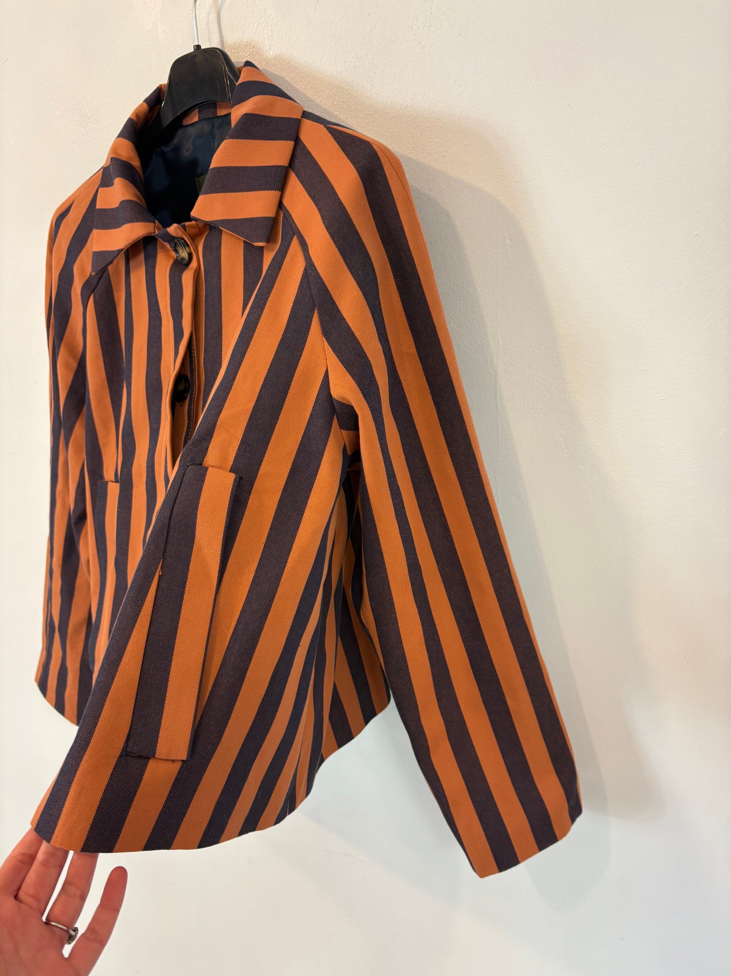MARAVIC. Sobrecamisa rayas bicolor