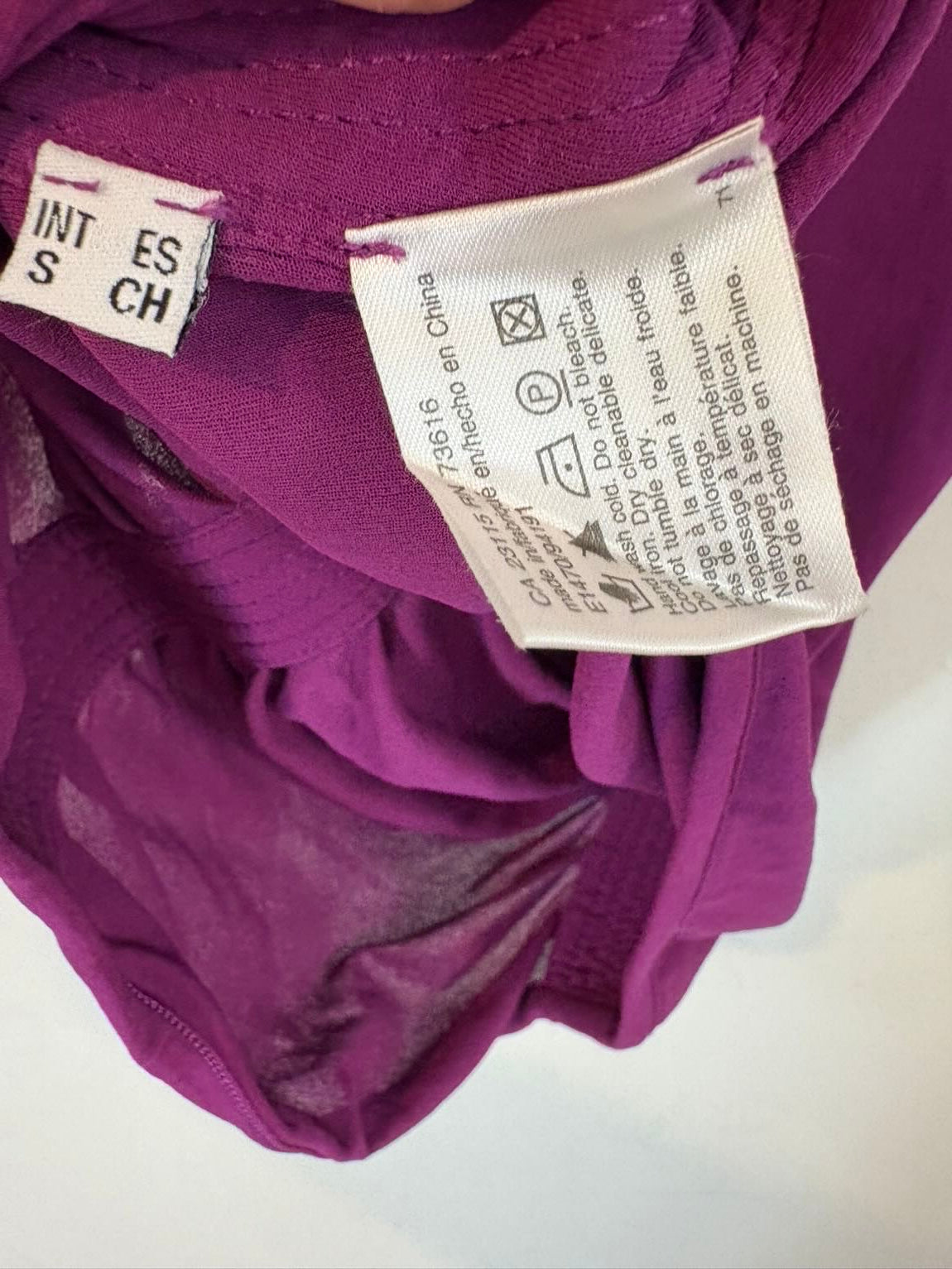 HUGO BOSS. Top seda elástico