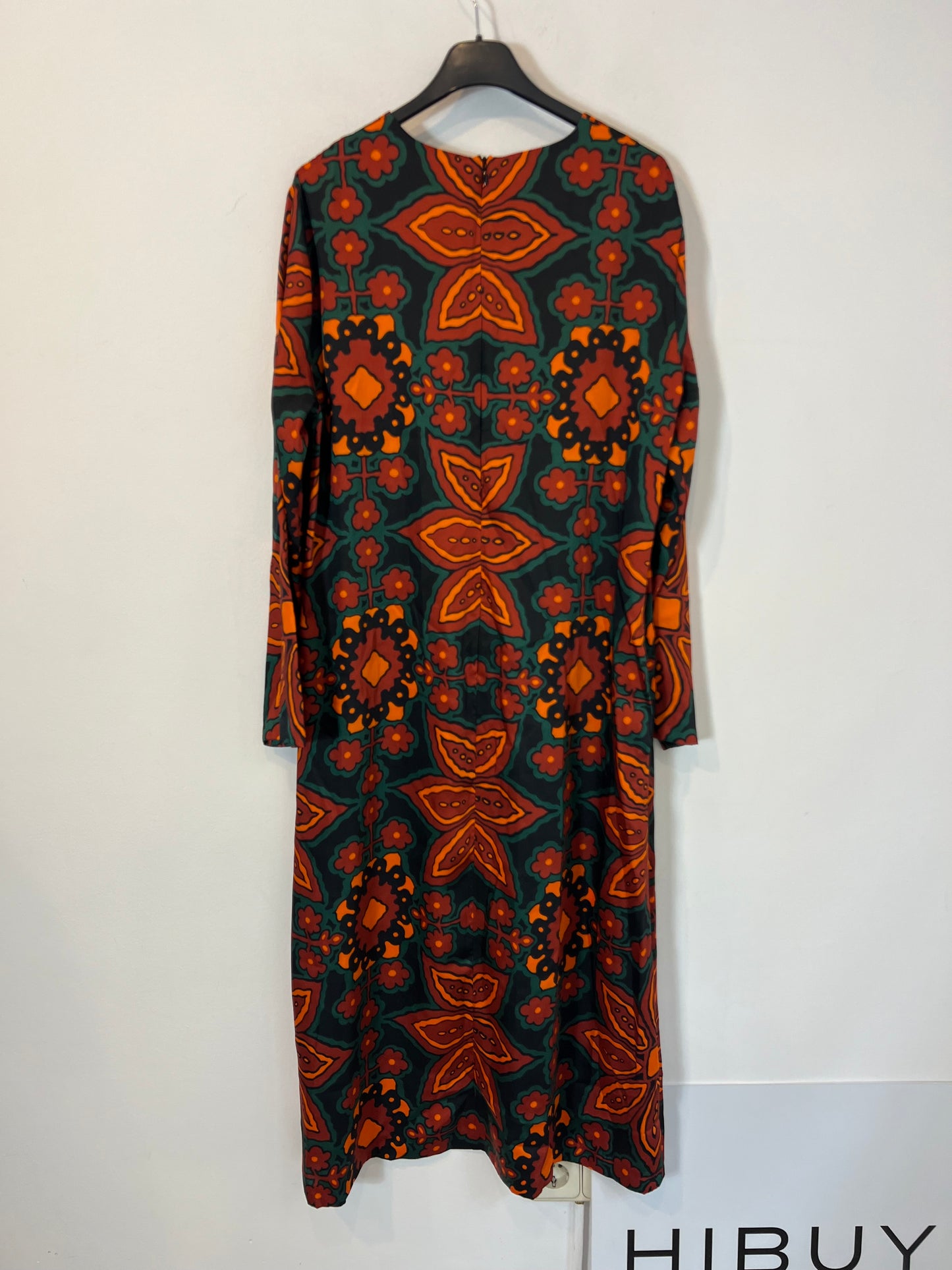 ZARA. Long printed dress. TL