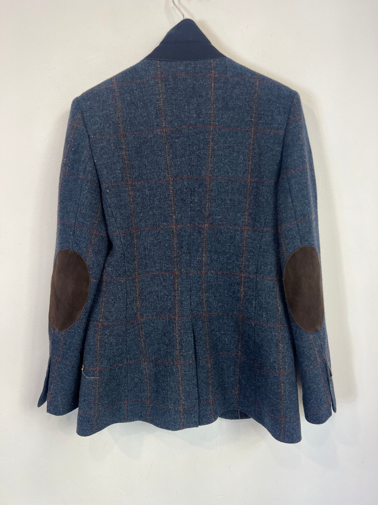 LLOYD'S. Blazer azul cuadros T.xs