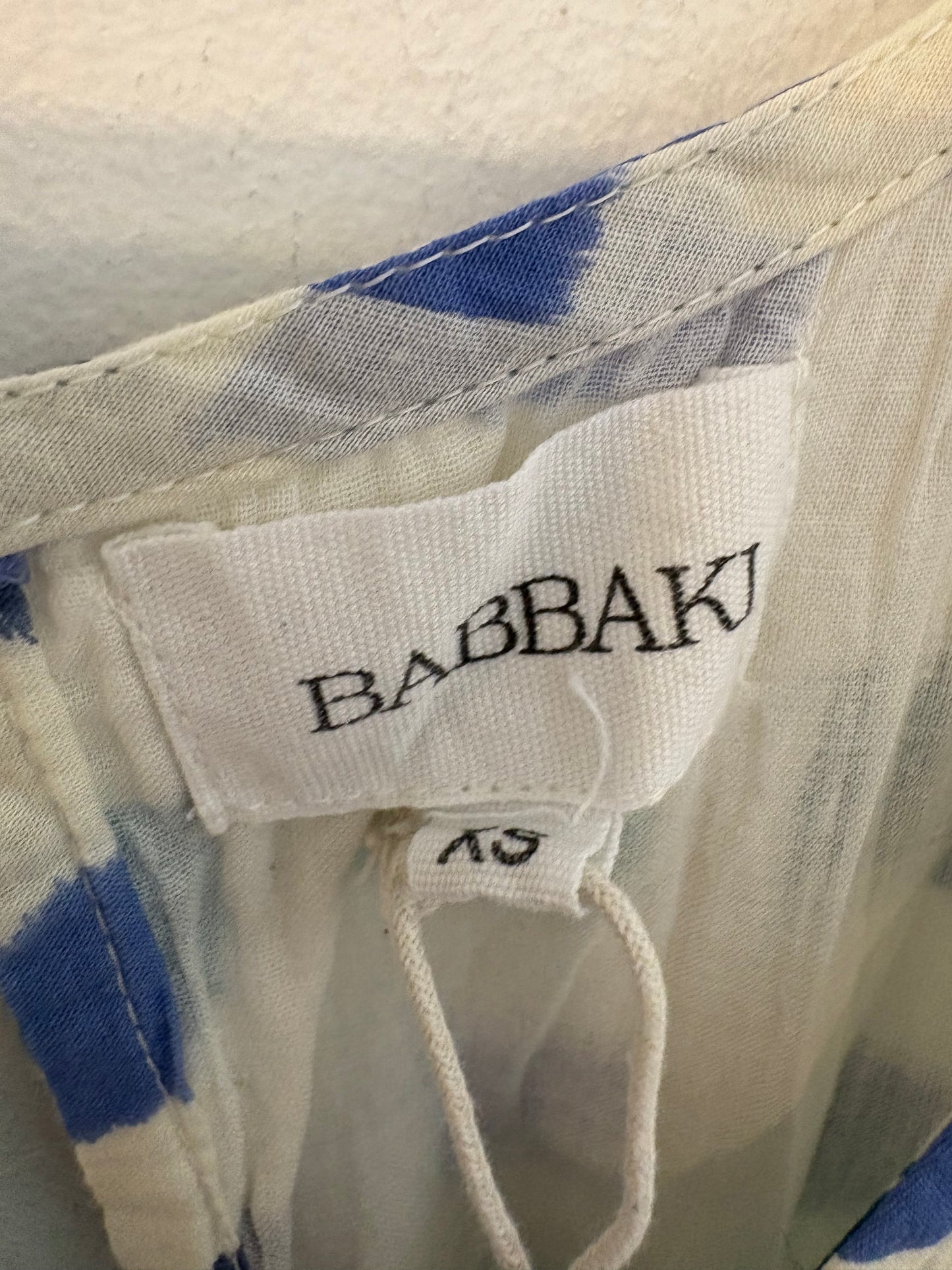 BABBAKI. Vestido midi estampado aberturas