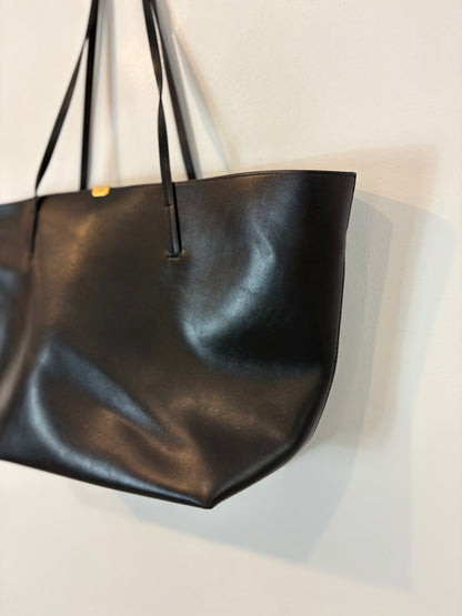 MANGO. Bolso shopper negro