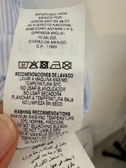 EL GANSO. Camisa rayas detalle escote