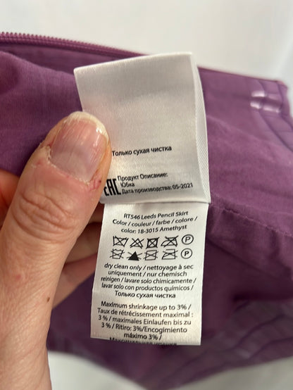 ROTATE. Purple midi skirt T.36