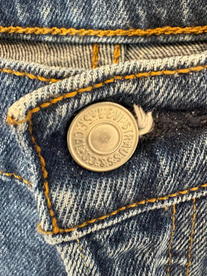 LEVI'S. Denim recto abotonado . T XS