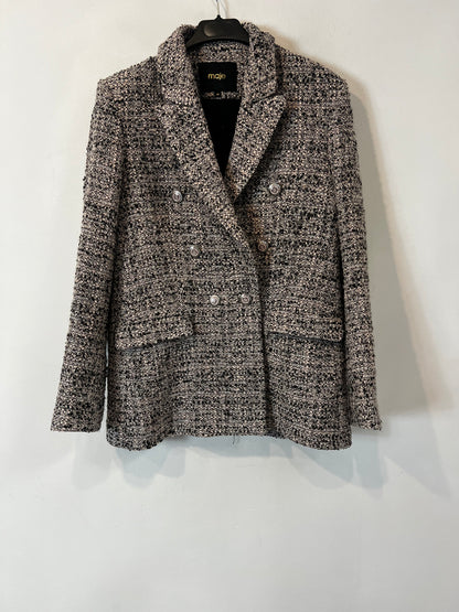 MAJE. Conjunto vestido y chaqueta tweed