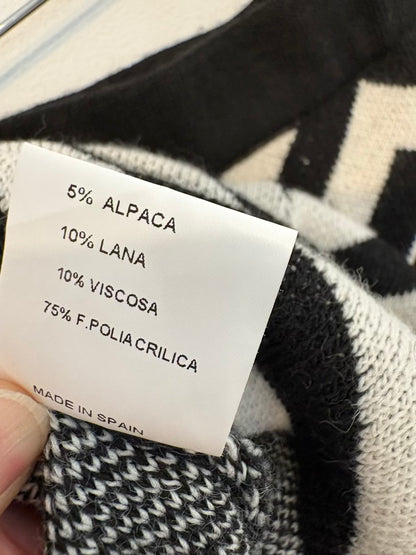 PANAMBI. Conjunto falda y jersey bicolor