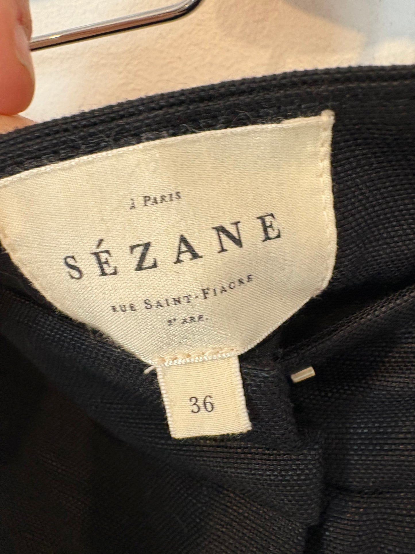 SÉZANE. Pantalón pinzas viscosa