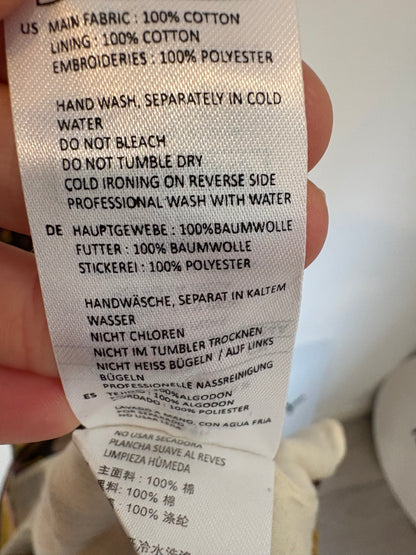 BA&SH. Vestido largo estampado halter