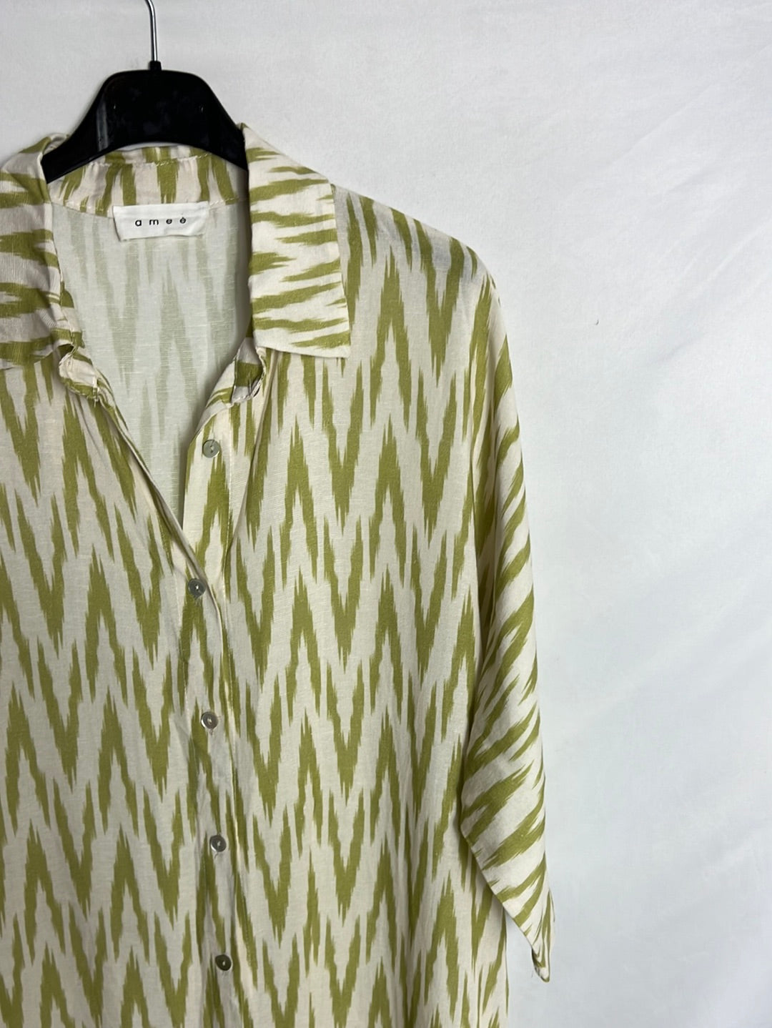 AMEÉ. Vestido tie dye camisero TU(s)