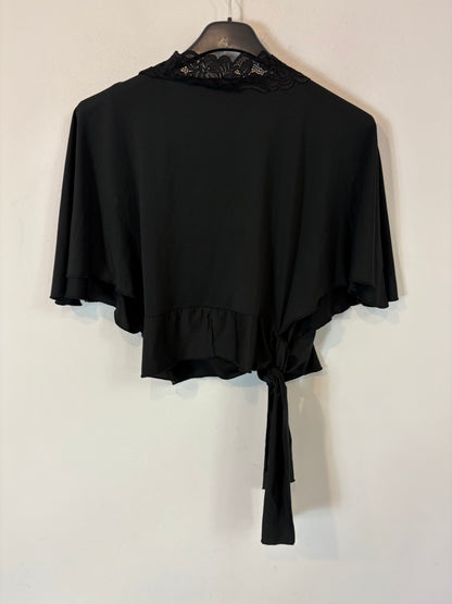 ZARA. Top punto elástico cruzado. T S