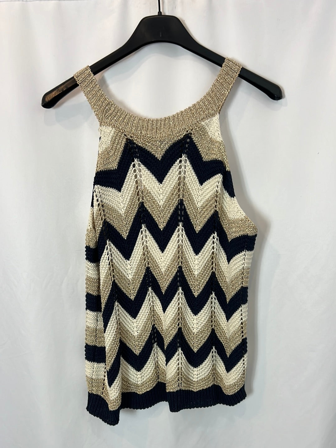 OTHERS. Gold thread knit top Your(s)