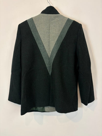 BYAN. Blazer lana tonos verdes