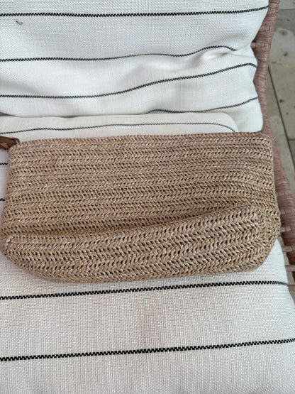 WOMEN´SECRET. Bolso de mano rafia