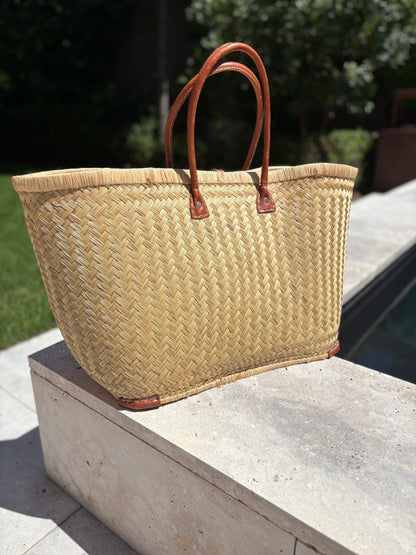 OTRAS. Capazo maxi asas piel