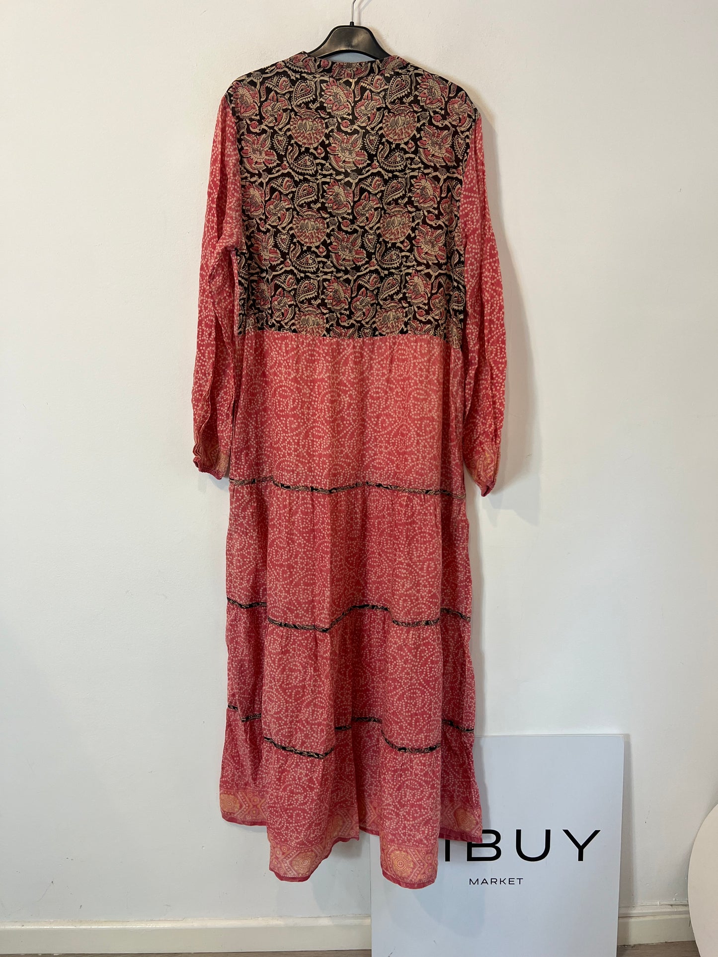 MAISON HOTEL. Vestido largo estampado algodón ligero