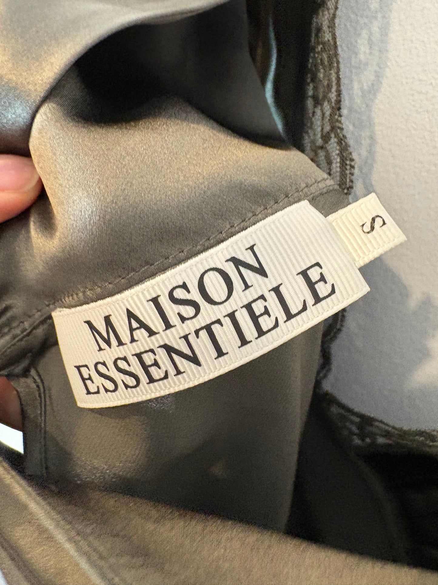 ZARA. Jacket with mottled gray wool. TS