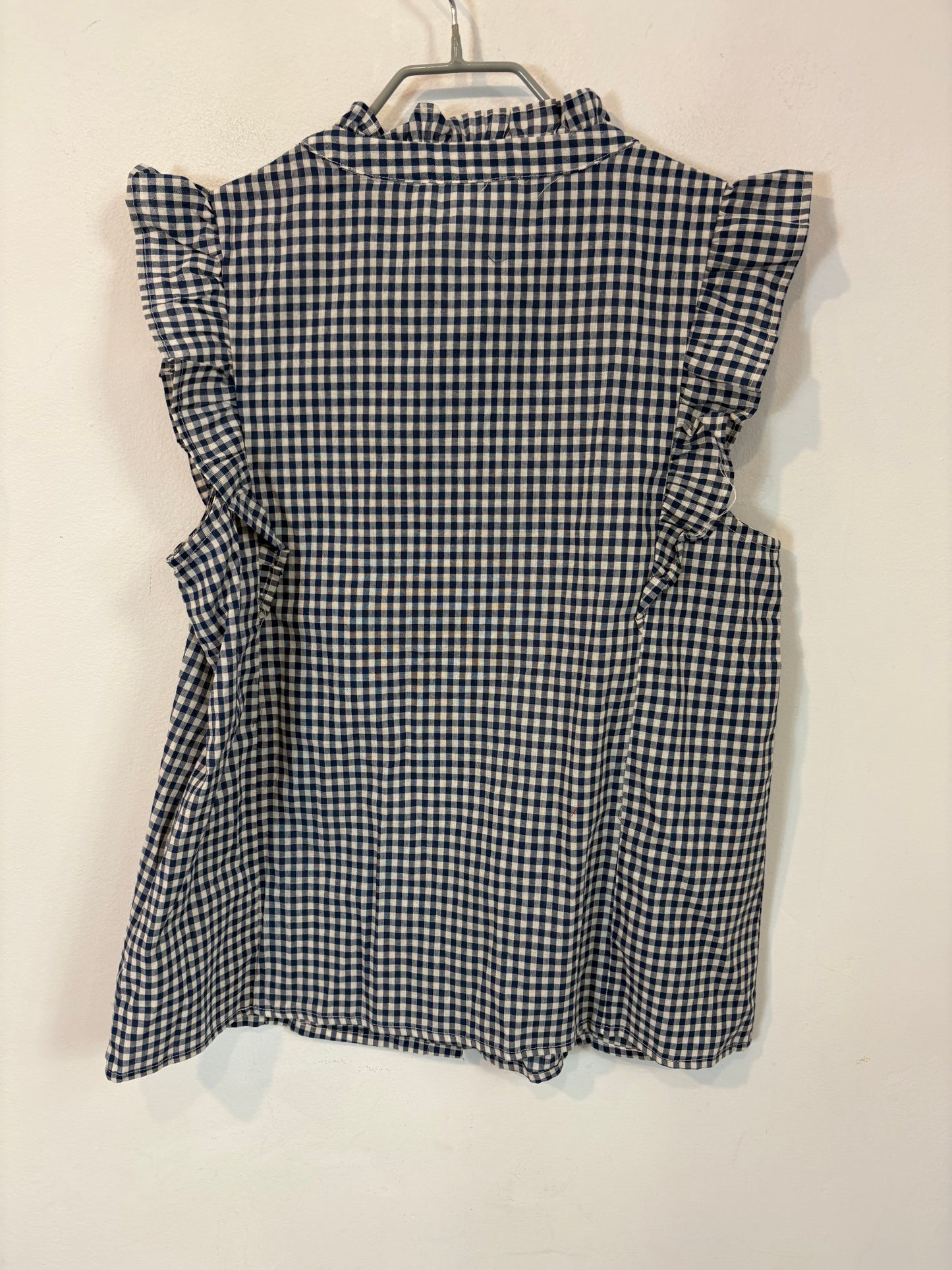 POLIN ET MOI. Blusa cuadros vichy