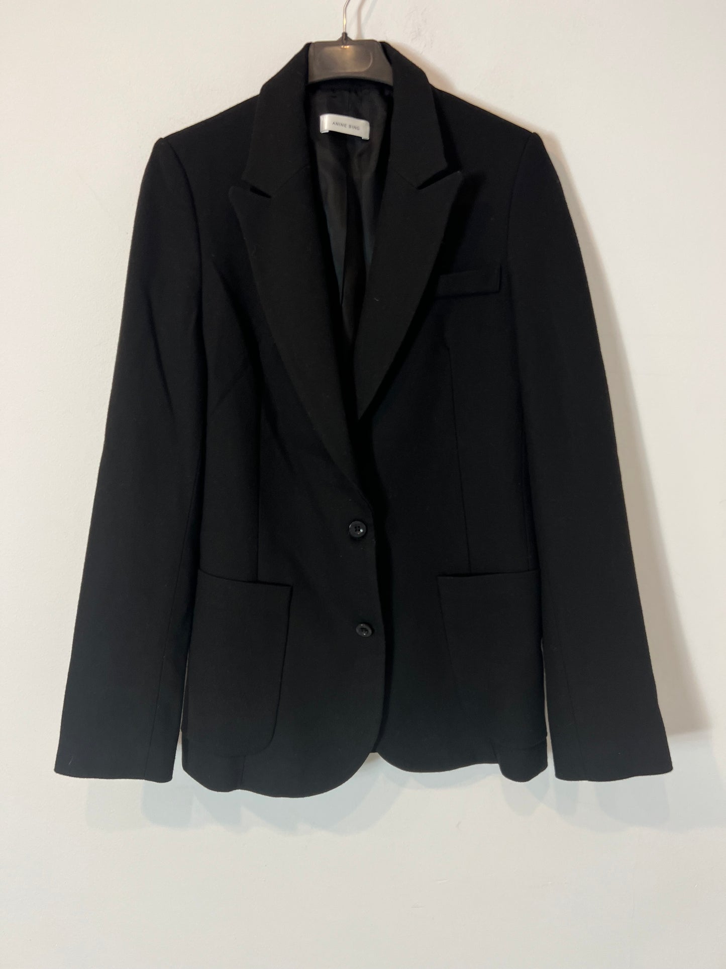 ANINE BING. Black blazer with wool. T XS/S