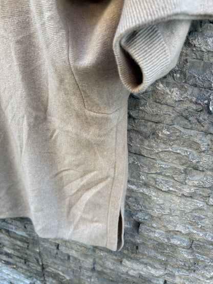 OTHERS. Long knit dress with neckline detail. TS