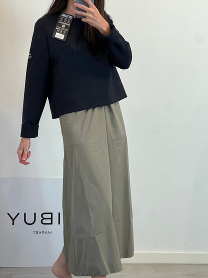 ECOALF. Vestido bicolor doble textura