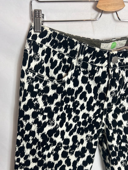 STELLAMcCARTNEY. Black and white denim opening. T38