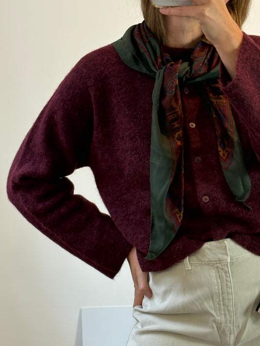 OTRAS. Pañuelo estampado seda