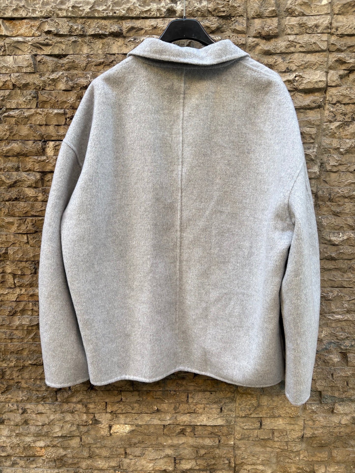 AMERICAN VINTAGE. Chaqueta gris lana